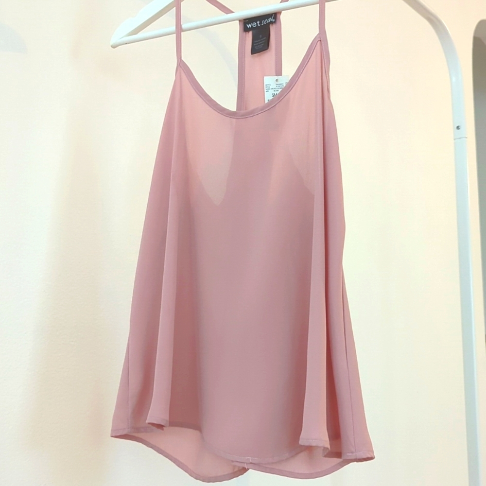 NEW! Wet Seal Rose Pink Camisole